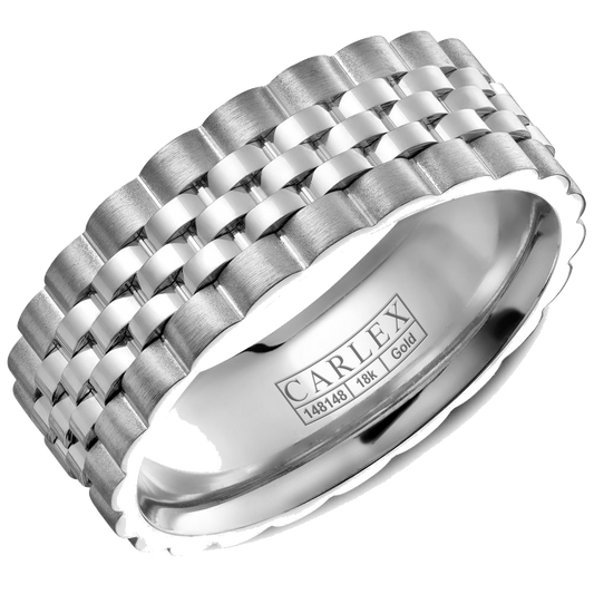 CX3-0012WWW Crown Ring Men's Band
