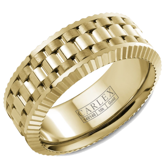 CX3-0045YYY Crown Ring Men's Band