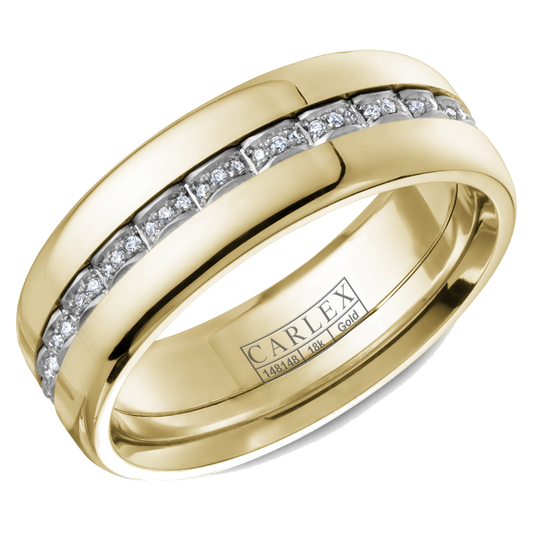 CX3-0050WY Crown Ring Men's Band