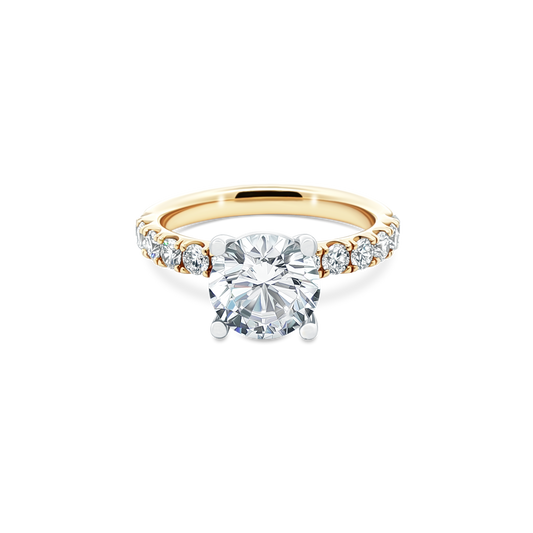Fana Classic Round Diamond Engagement Ring — photo 1 of 3