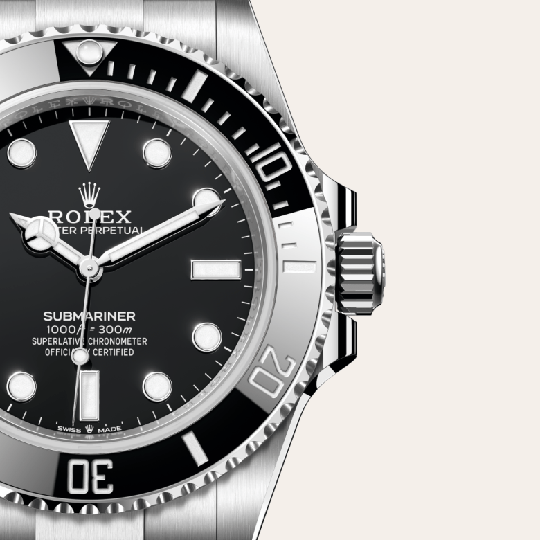 Rolex Submariner in Oystersteel, M124060-0001 | H.L. Gross & Bro