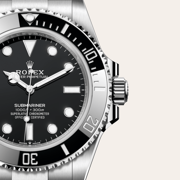 Rolex Submariner in Oystersteel, M124060-0001 | H.L. Gross & Bro