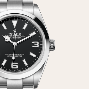 Rolex Explorer in Oystersteel, M124270-0001 | H.L. Gross & Bro