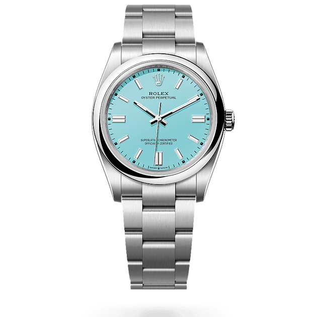 Rolex Oyster Perpetual in Oystersteel, M126000-0006 - H.L. Gross Jewelers
