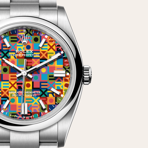 Rolex Oyster Perpetual in Oystersteel, M126000-0016 - H.L. Gross Jewelers