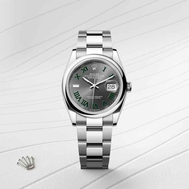  in Oystersteel, M126200-0018 - H.L. Gross Jewelers