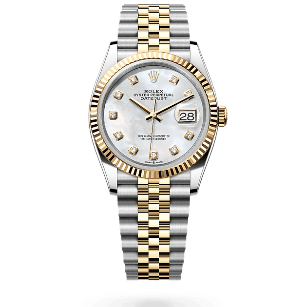  in Yellow Rolesor - combination of Oystersteel and yellow gold, M126233-0023 - H.L. Gross Jewelers