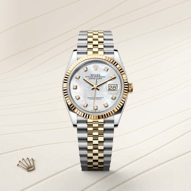  in Yellow Rolesor - combination of Oystersteel and yellow gold, M126233-0023 - H.L. Gross Jewelers