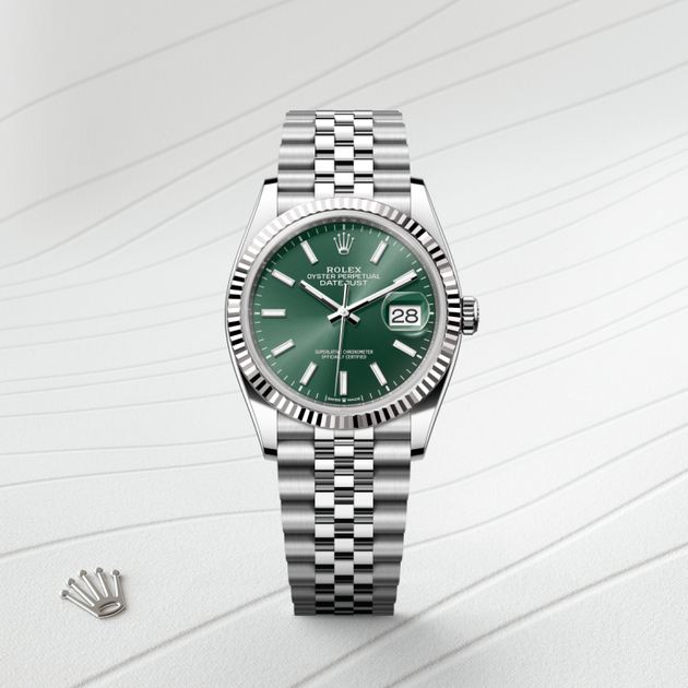 Rolex Datejust in Oystersteel, Oystersteel and gold, M126234-0051