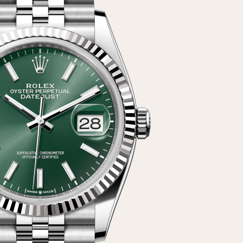 Rolex Datejust in Oystersteel, Oystersteel and gold, M126234-0051
