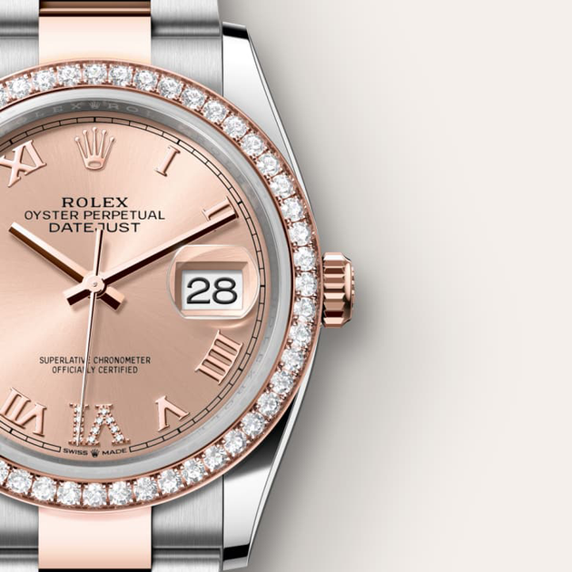  in Everose Rolesor - combination of Oystersteel and Everose gold, m126281rbr-0016 - H.L. Gross Jewelers