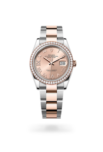  in Everose Rolesor - combination of Oystersteel and Everose gold, m126281rbr-0016 - H.L. Gross Jewelers