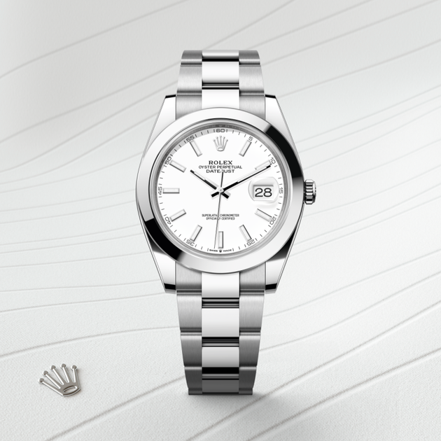 Rolex Datejust in Oystersteel, M126300-0005 - H.L. Gross Jewelers