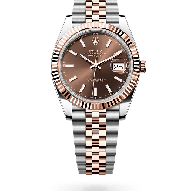  in Everose Rolesor - combination of Oystersteel and Everose gold, M126331-0002 - H.L. Gross Jewelers