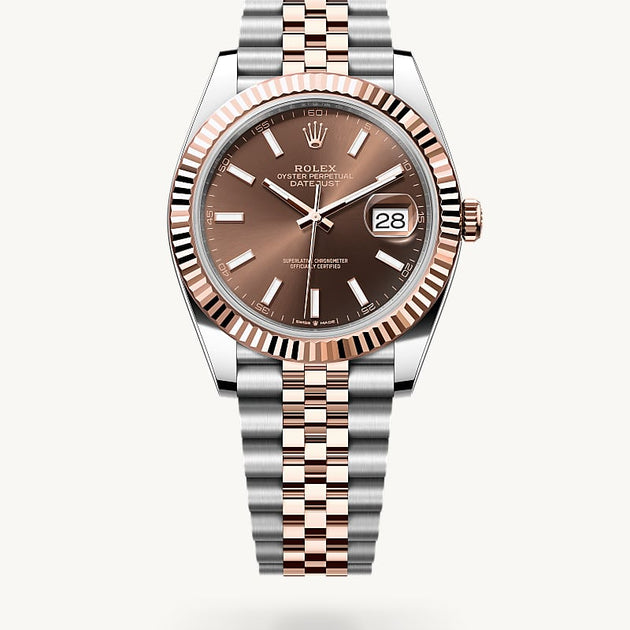  in Everose Rolesor - combination of Oystersteel and Everose gold, M126331-0002 - H.L. Gross Jewelers