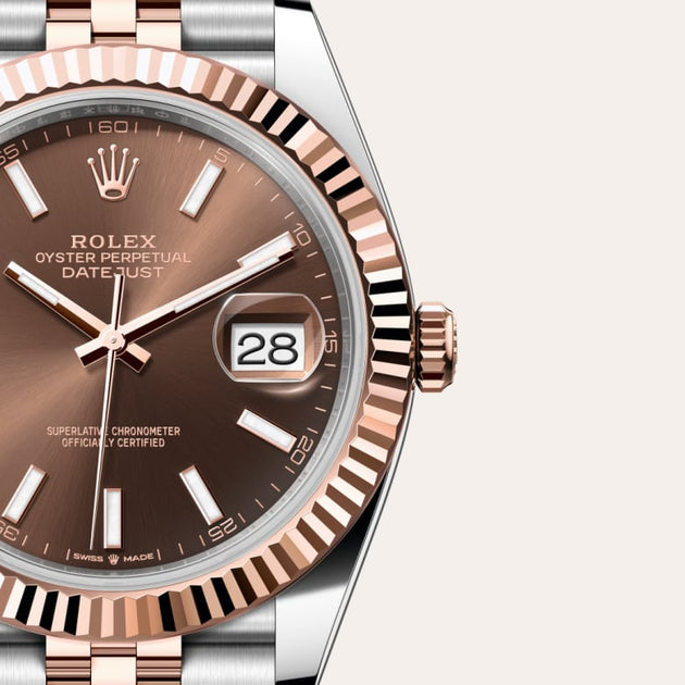  in Everose Rolesor - combination of Oystersteel and Everose gold, M126331-0002 - H.L. Gross Jewelers