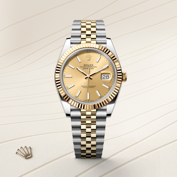 Oyster, 41 mm, Oystersteel and yellow gold