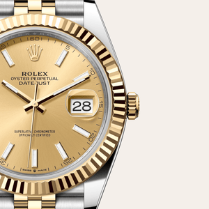 Rolex Datejust in Oystersteel and gold, M126333-0010 | H.L. Gross