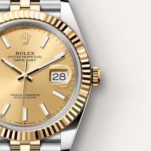 Rolex Datejust in Yellow Rolesor - combination of Oystersteel and yellow gold, M126333-0010 - H.L. Gross Jewelers