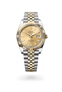 Rolex Datejust in Yellow Rolesor - combination of Oystersteel and yellow gold, M126333-0010 - H.L. Gross Jewelers