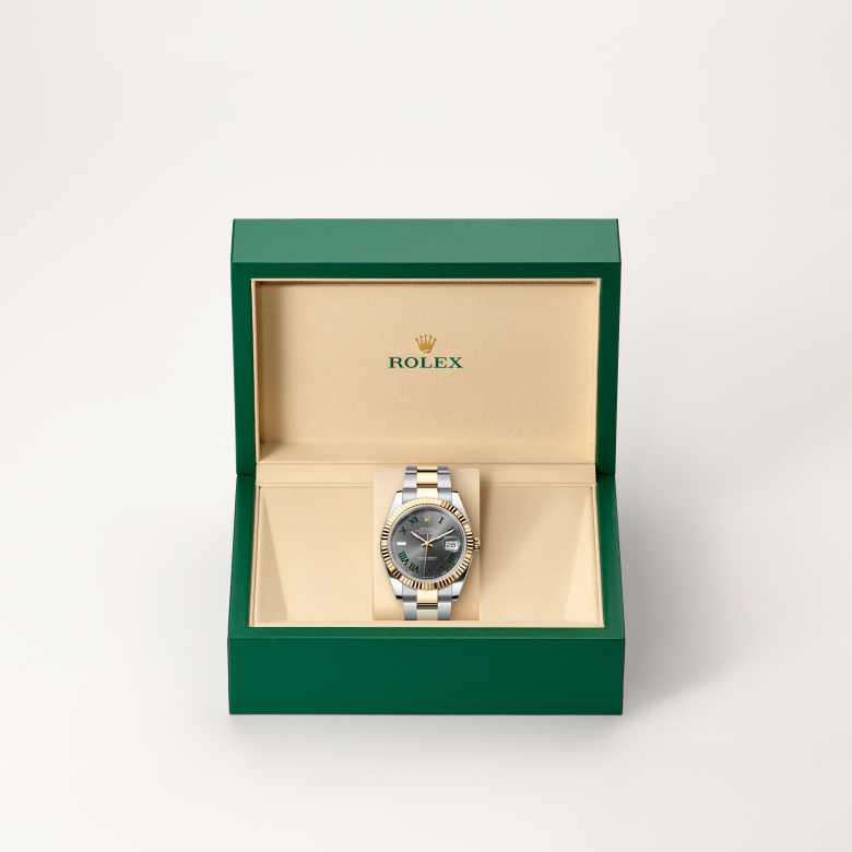 Rolex Datejust in Oystersteel and gold, M126333-0019 | H.L. Gross