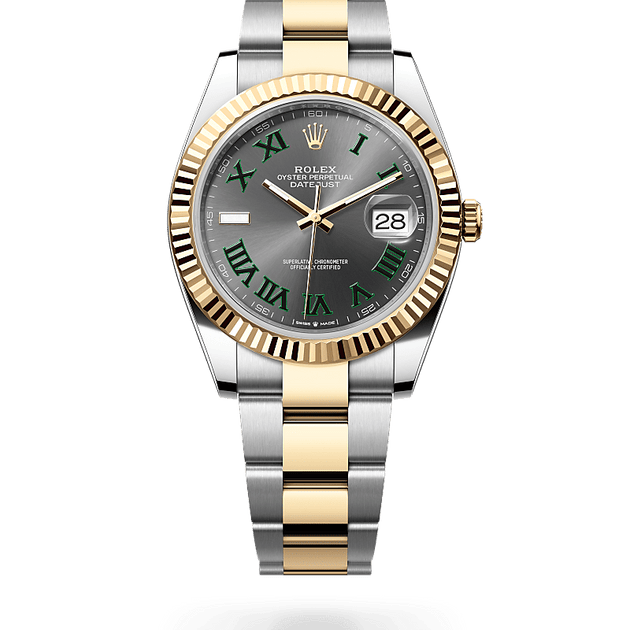 ROLEX MEN'S WATCHES in Yellow Rolesor - combination of Oystersteel and yellow gold, M126333-0019 - H.L. Gross Jewelers