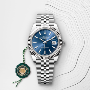 Rolex Datejust in White Rolesor - combination of Oystersteel and white gold, m126334-0002 - H.L. Gross Jewelers