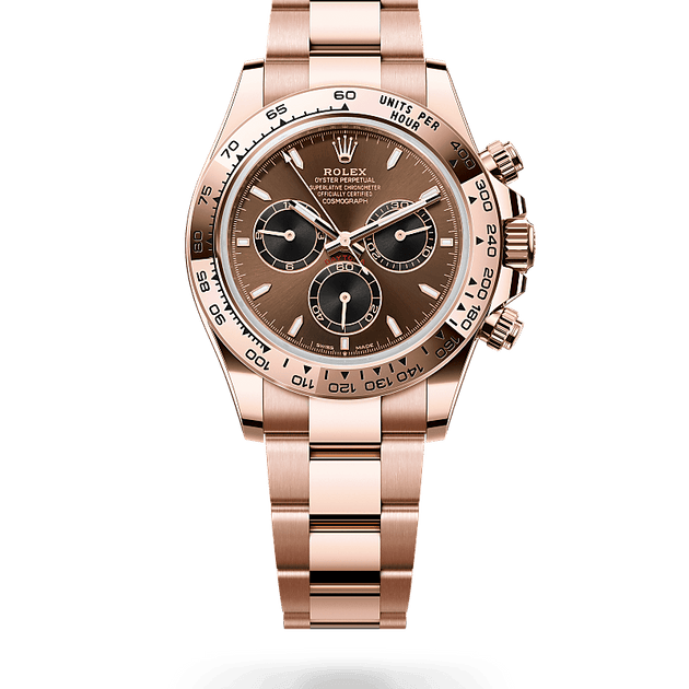 Rolex Cosmograph Daytona in 18 ct Everose gold, M126505-0005 - H.L. Gross Jewelers