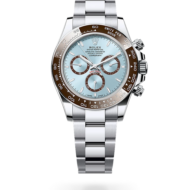Rolex Collection in Platinum, M126506-0001 - H.L. Gross Jewelers