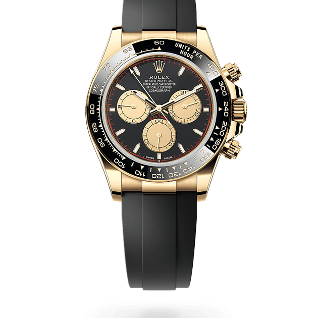 Rolex Cosmograph Daytona in 18 ct yellow gold, M126518LN-0004 - H.L. Gross Jewelers