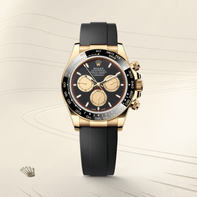 Rolex Cosmograph Daytona in 18 ct yellow gold, M126518LN-0004 - H.L. Gross Jewelers