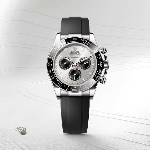 Rolex Cosmograph Daytona in 18 ct white gold, M126519LN-0006 - H.L. Gross Jewelers