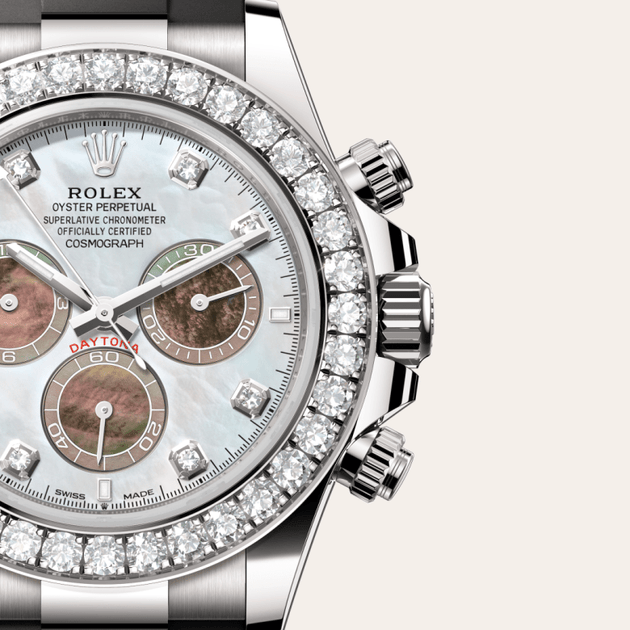 Rolex Cosmograph Daytona in 18 ct white gold, M126589RBR-0001 - H.L. Gross Jewelers