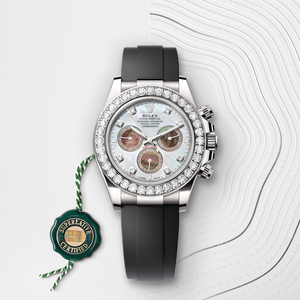Rolex Cosmograph Daytona in 18 ct white gold, m126589rbr-0001 - H.L. Gross Jewelers