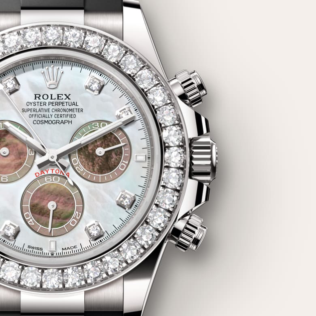 Rolex Cosmograph Daytona in 18 ct white gold, m126589rbr-0001 - H.L. Gross Jewelers
