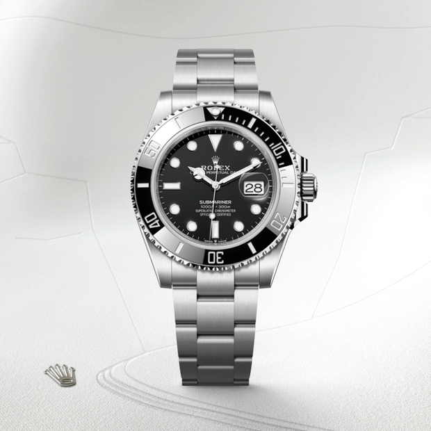 Rolex Submariner in Oystersteel, M126610LN-0001 | H.L. Gross & Bro