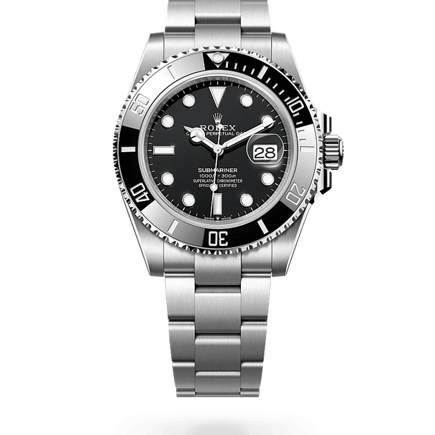 ROLEX MEN'S WATCHES in Oystersteel, M126610LN-0001 - H.L. Gross Jewelers