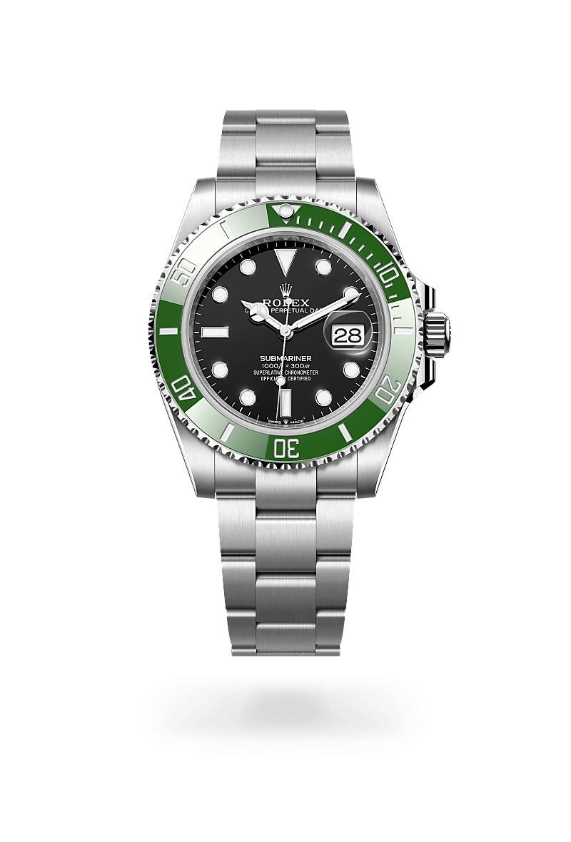 Rolex Submariner in Oystersteel, M126610LV-0002 | H.L. Gross & Bro