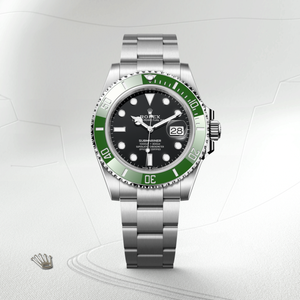 インテリア時計 ROLEX SUBMARINER Rolex Submariner in Oystersteel, M126610LV-0002 | H.L. Gross & Bro