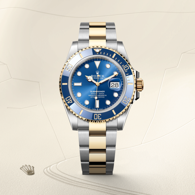  in Yellow Rolesor - combination of Oystersteel and yellow gold, M126613LB-0002 - H.L. Gross Jewelers