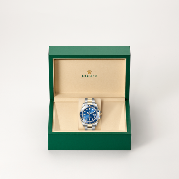 Rolex Submariner in Oystersteel and gold, M126613LB-0002 | H.L.
