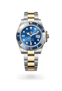 ROLEX MEN'S WATCHES in Yellow Rolesor - combination of Oystersteel and yellow gold, M126613LB-0002 - H.L. Gross Jewelers