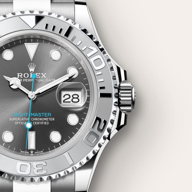  in Rolesium - combination of Oystersteel and platinum, M126622-0001 - H.L. Gross Jewelers