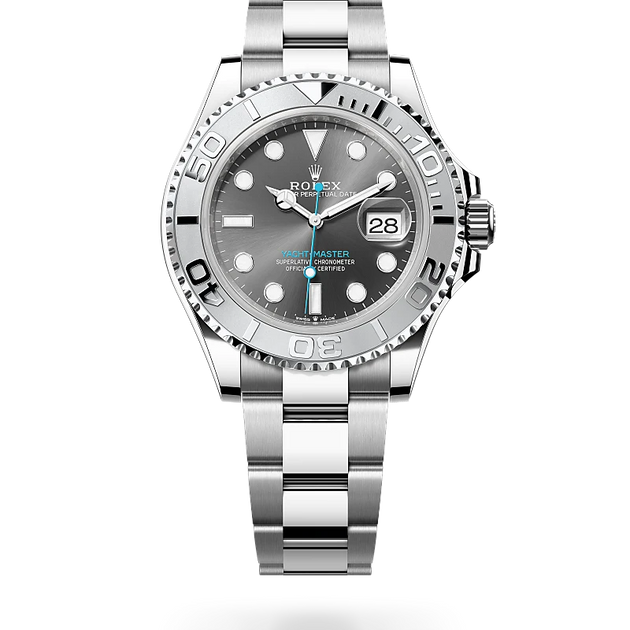  in Rolesium - combination of Oystersteel and platinum, M126622-0001 - H.L. Gross Jewelers