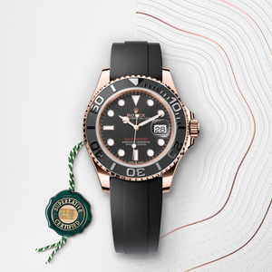 Rolex Yacht-Master in 18 ct Everose gold, M126655-0002 - H.L. Gross Jewelers