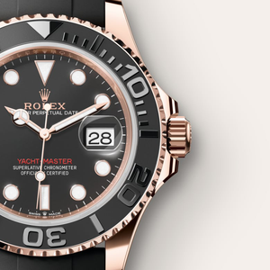 Rolex Yacht-Master in 18 ct Everose gold, M126655-0002 - H.L. Gross Jewelers