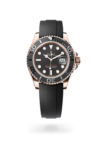 Rolex Yacht-Master in 18 ct Everose gold, M126655-0002 - H.L. Gross Jewelers