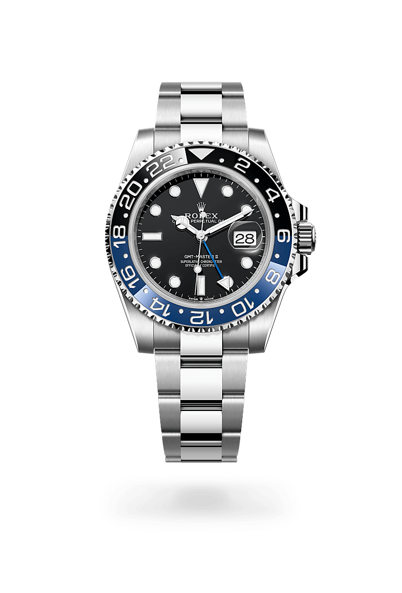 Rolex GMT-Master II in Oystersteel, M126710BLNR-0003 | H.L. Gross Rolex GMT-Master II in Oystersteel, M126710BLNR-0003 | H.L. Gross