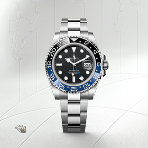 【非売品】新品ROLEX GMT-MASTER II 拡大レンズ付き Rolex GMT-Master II in Oystersteel, M126710BLNR-0003 | H.L. Gross