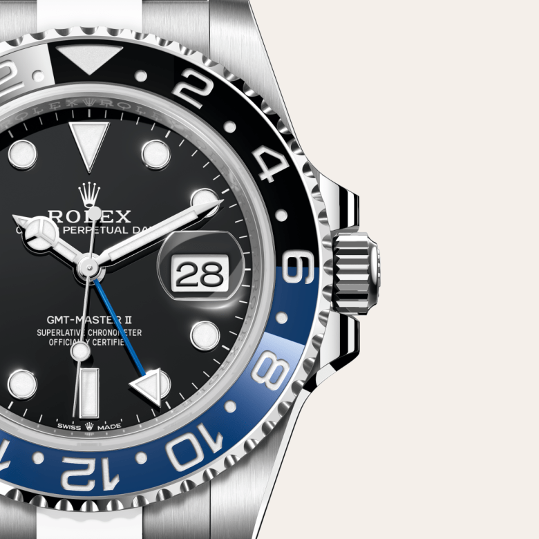 Rolex GMT-Master II in Oystersteel, M126710BLNR-0003 | H.L. Gross